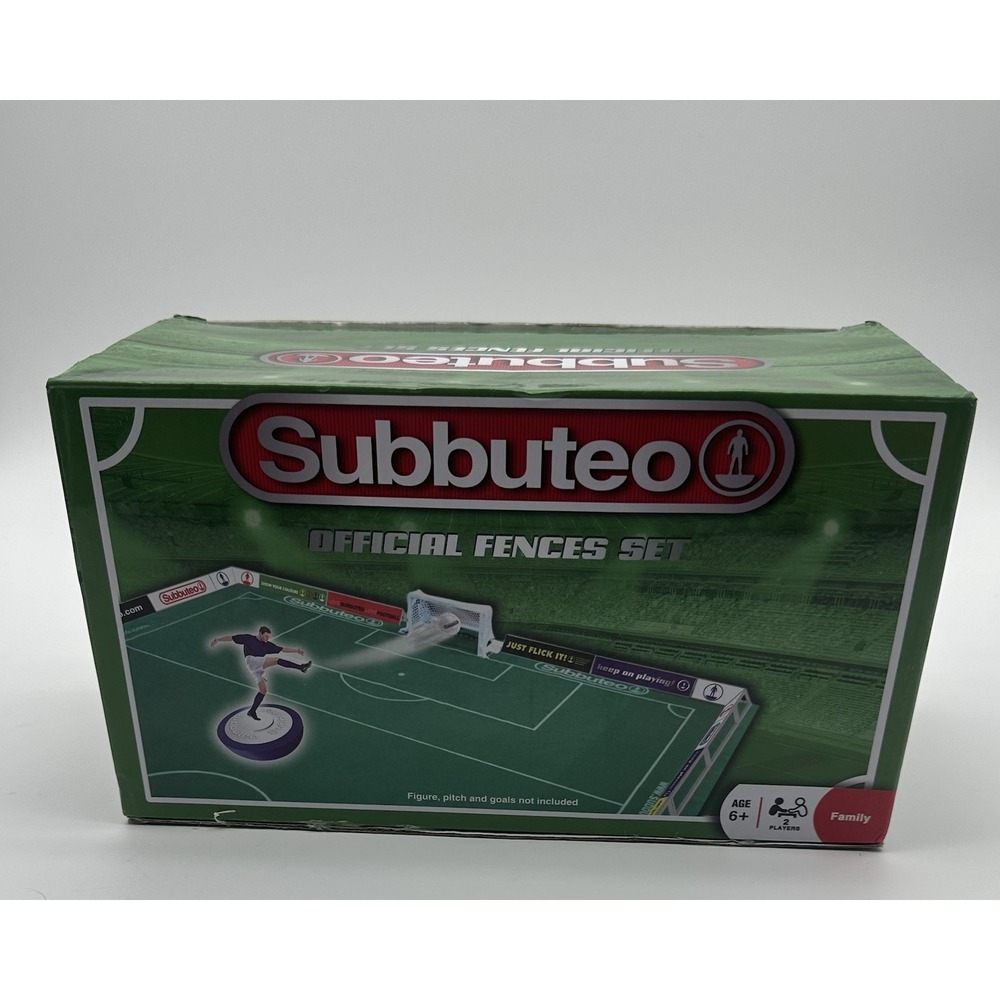 SUBBUTEO OFFICIAL FENCES SET HASBRO TABLE SOCCER FOOTBALL GAME ACCESSORY NEW